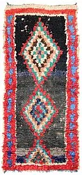 Tappeto Berberi Dal Marocco Boucherouite 245 x 110 cm