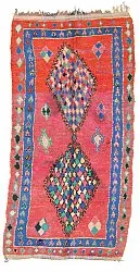 Tappeto Berberi Dal Marocco Boucherouite 330 x 150 cm