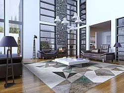 Tappeto Wilton - Feres (grigio/beige/multi)