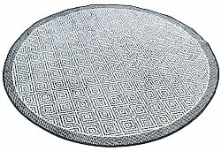 Tappeto rotondo - Monsaraz (nero)