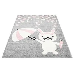 Tappeti per bambini - Bubble Rain (grigio)