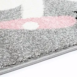 Tappeti per bambini - Bubble Rain (grigio)