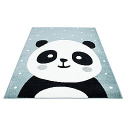 Tappeti per bambini - Bubble Panda (blu)