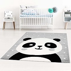 Tappeti per bambini - Bubble Panda (grigio)