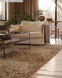Tappeto A Pelo Lungo - Kanvas (beige)