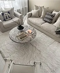 Tappeto A Pelo Lungo - Cannes (bianco)