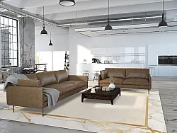 Tappeto Wilton - Cerasia (beige/bianco/oro)