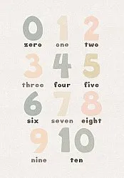 Tappeti per bambini - Numbers (multi)