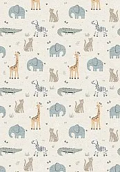 Tappeti per bambini - Safari Friends (multi)