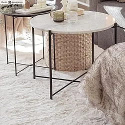 Tappeto A Pelo Lungo - Cloud Super Soft (offwhite)