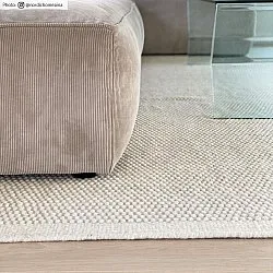 Tappeto In Lana - Coastal (creme)