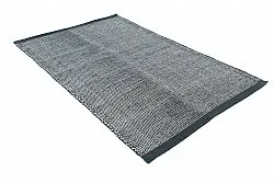 Tappeto In Lana - Coastal (nero/bianco)