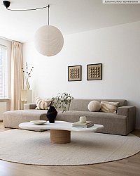 Tappeti rotondi - Coastal (cream)