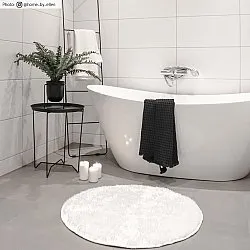 Tappeti rotondi - Cosy (bianco)
