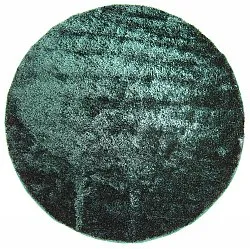 Tappeti rotondi - Cosy (verde scuro)