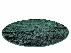 Tappeti rotondi - Cosy (verde scuro)
