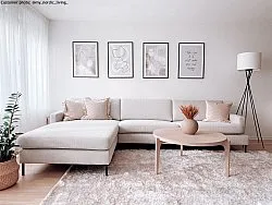 Tappeto A Pelo Lungo - Cosy (beige)