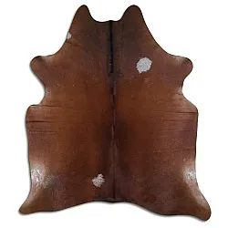 Tappeto Pelle Di Mucca - Marrone 247