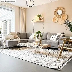 Tappeto A Pelo Lungo - Azuay (beige)