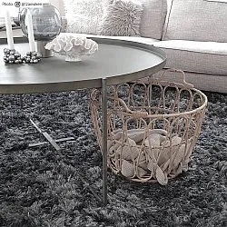 Tappeto A Pelo Lungo - Janjira (grigio)
