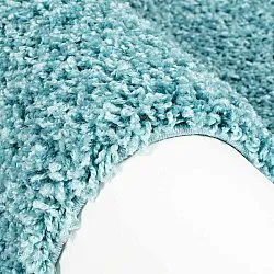 Tappeto A Pelo Lungo - Trim (turchese)