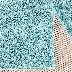 Tappeto A Pelo Lungo - Trim (turchese)