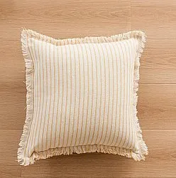 Fodera per cuscino - Fringed (giallo)