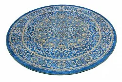 Tappeto rotondo - Vinadio (blu/oro)