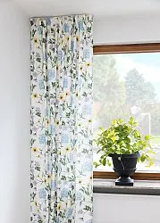 Tende - Cortina di cotone Dahlia (blu)