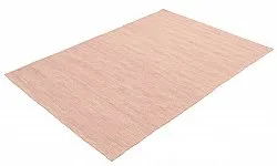 Tappeto In Lana - Dhurry (rosa)