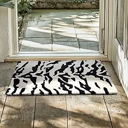 Zerbino - Zebra Tufted Wool Premium (bianco/nero)