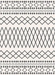 Tappeto Wilton - Safi (nero/bianco)