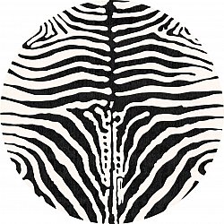 Tappeto rotondo - Zebra