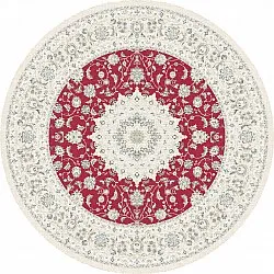 Tappeto rotondo - Arabella (rosso)