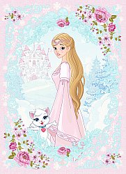 Tappeti per bambini - Fairytale (rosa/multi)