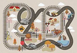 Tappeti per bambini - Autumn Town