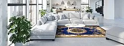 Tappeto Wilton - Marand (blu)