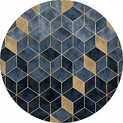 Tappeto rotondo - Brigooda (blu)