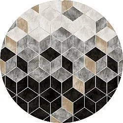 Tappeto rotondo - Brigooda (grigio)