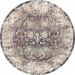 Tappeto rotondo - Bouhjar (grigio/multi)