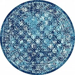 Tappeto rotondo - Douz (blu)