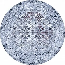 Tappeto rotondo - Denizli (blu scuro)