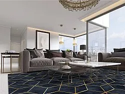 Tappeto Wilton - Remy (blu scuro)