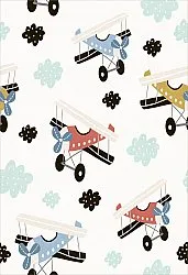 Tappeti per bambini - Plane Travel (multi)
