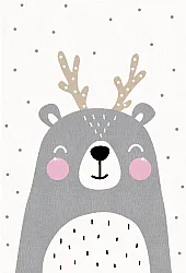 Tappeti per bambini - Happy Bear (bianca)