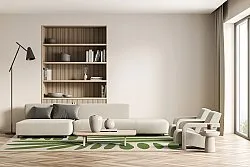 Tappeto Wilton - Romilly (beige/verde)