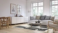 Tappeto Wilton - Suki (beige/nero)
