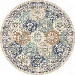 Tappeto rotondo - Bohemia (blu/multi)