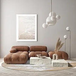 Tappeto rotondo - Zarzi (beige)