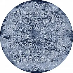 Tappeto rotondo - Amaya (blu)